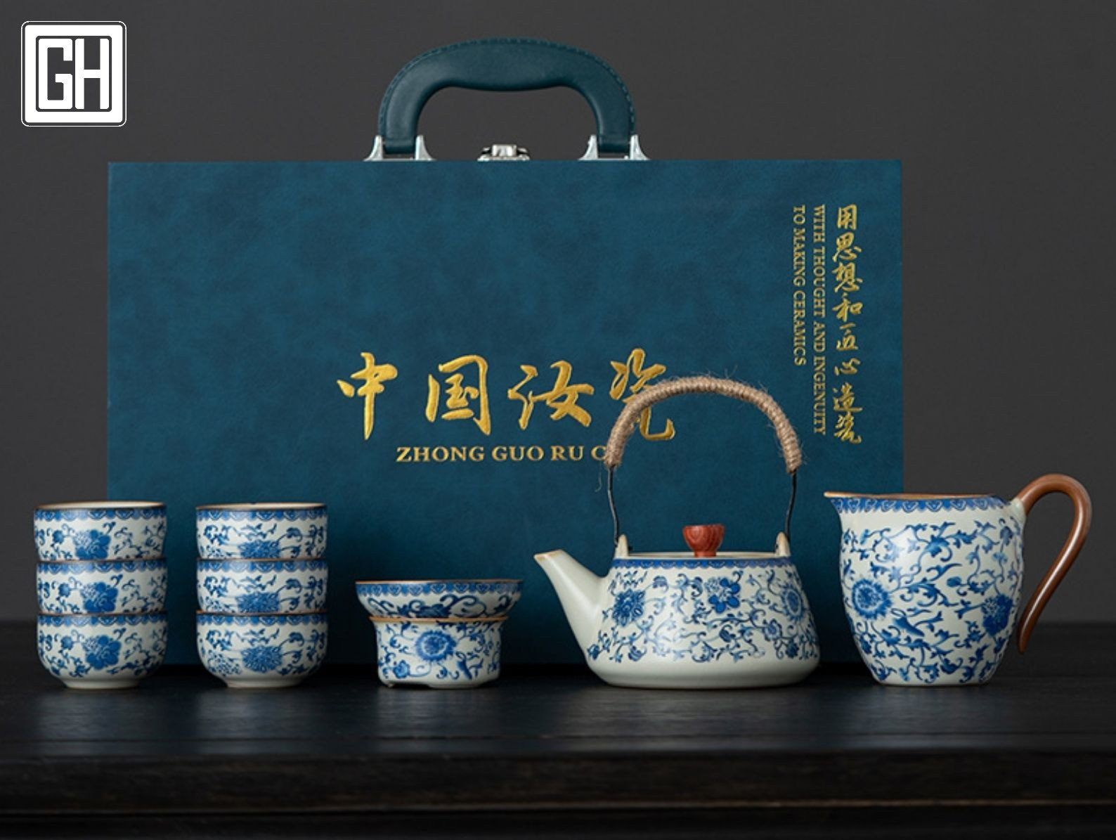 bo-tra-nhu-dieu-sen-xanh-set-10-am-quai-xach-hop